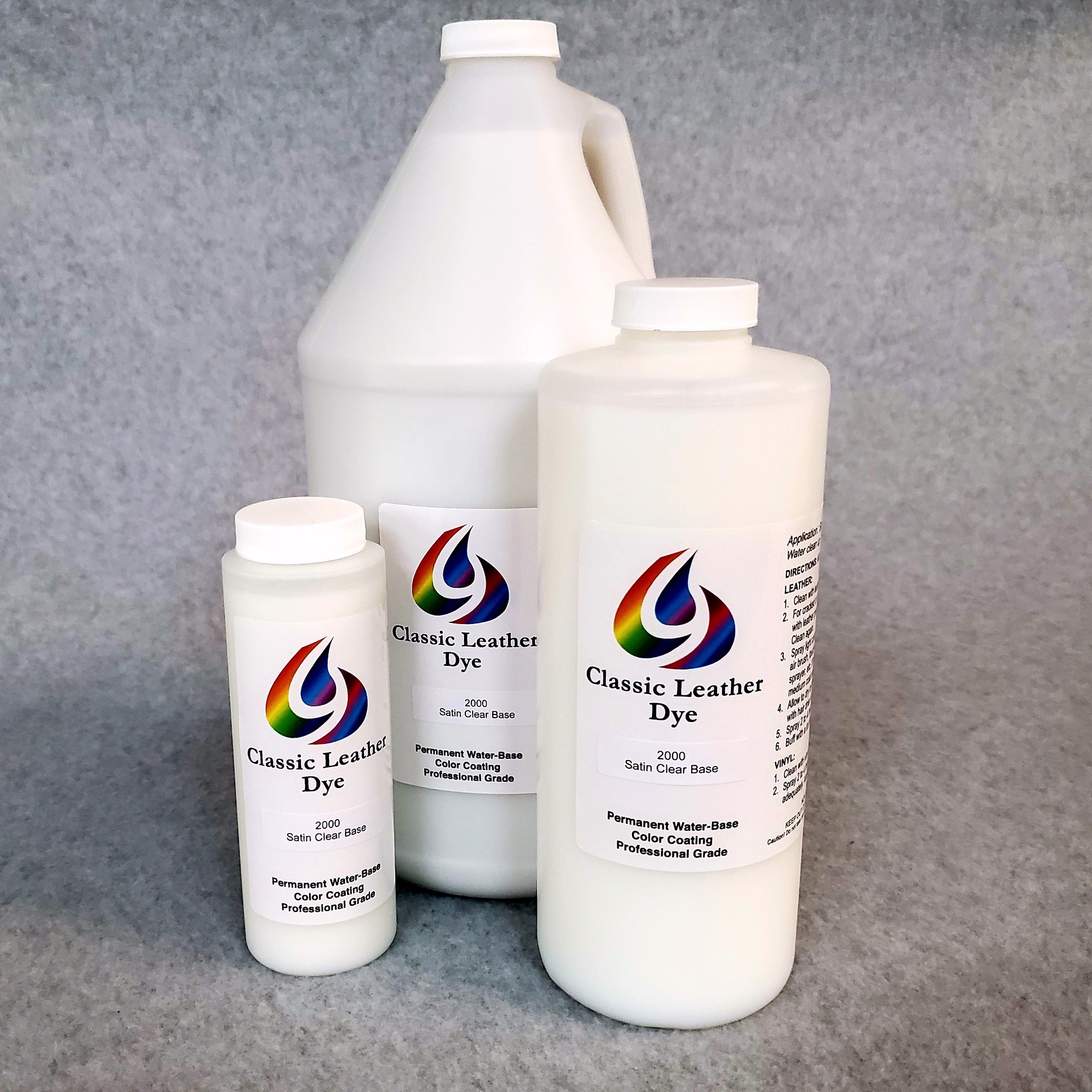 Clear Base Additive 2000 Clear Base (Satin, Matte, or Hi-Gloss) – Classic Dye Products Inc.