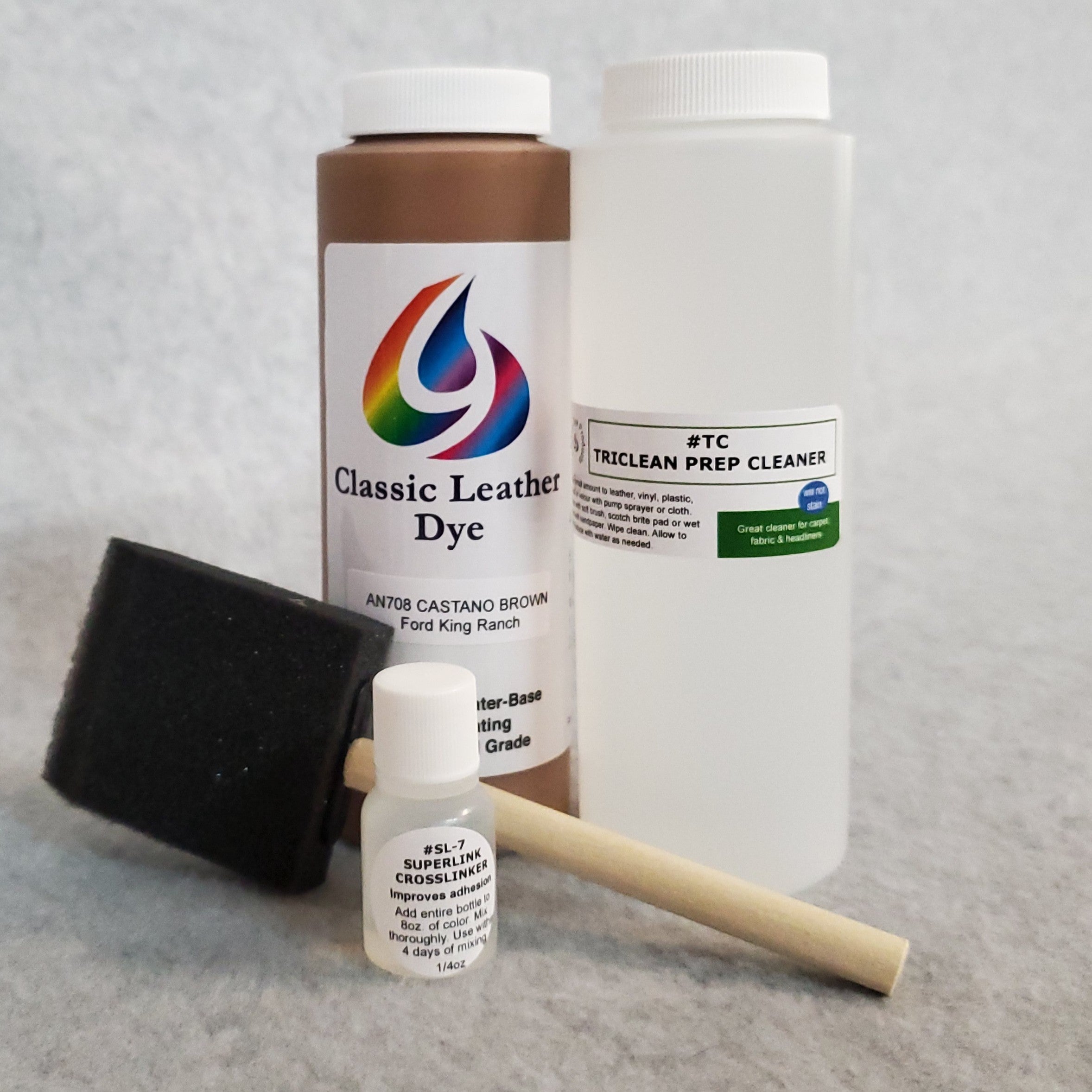 KRK1 - King Ranch Color Dye Kit (Castano, Dk Tan) – Classic Dye ...
