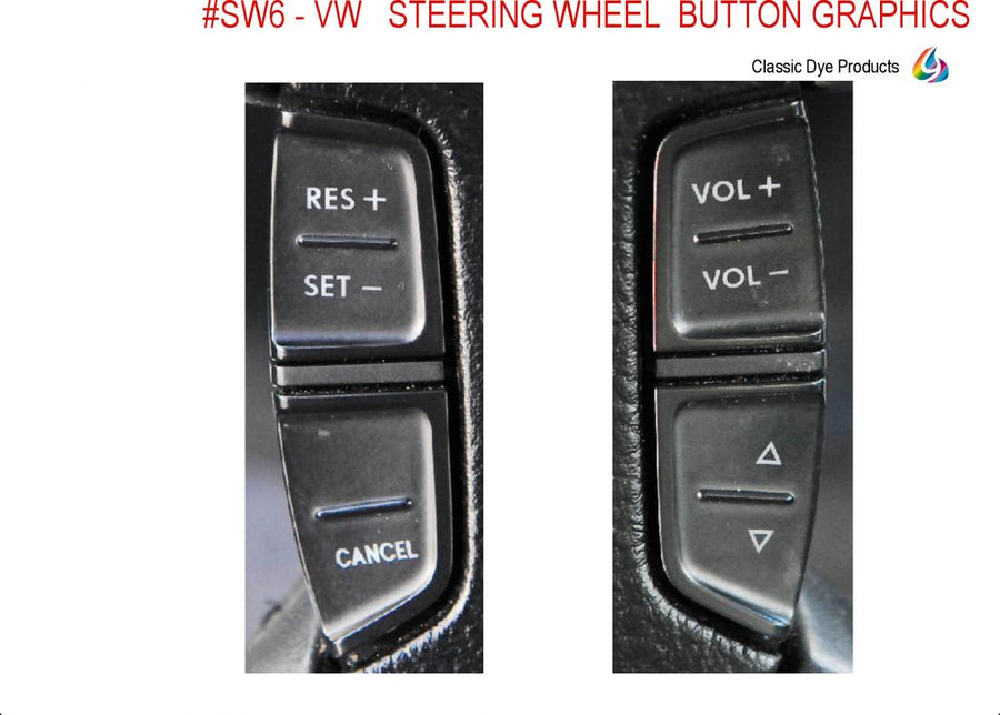 #SW Lam 6 - VW steering wheel graphics