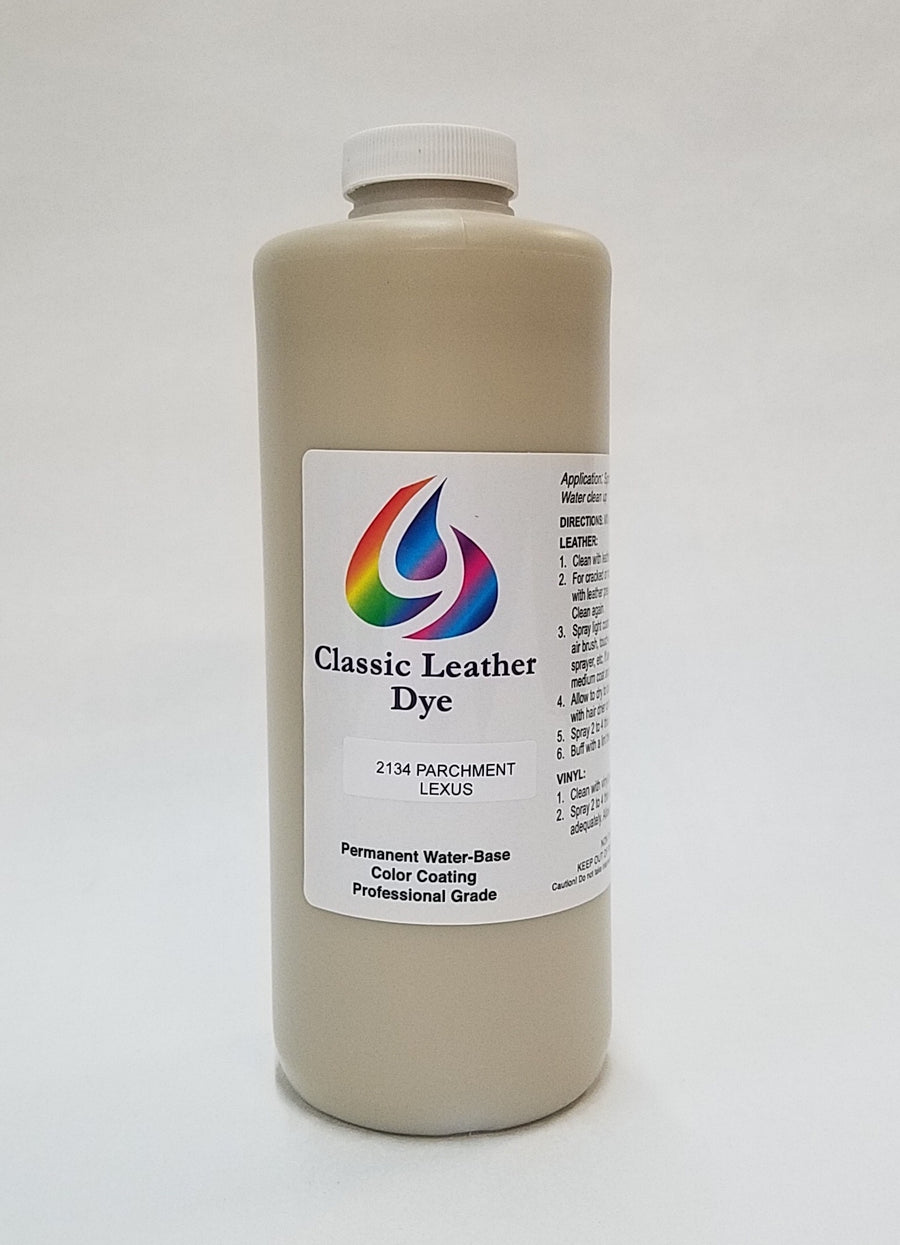 Beige Leather Shoe Dye - All In One Dye and Sealer - The Leather Colour  Doctor